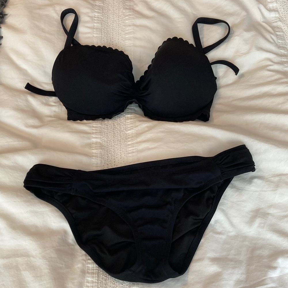 Black VICTORIA’S SECRET Bikini 34DDD